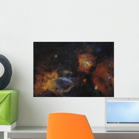 Bubble Nebula and Open Wall Decal