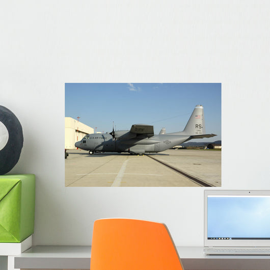 Us Air Forces Europe Cargo Plane Wall Decal