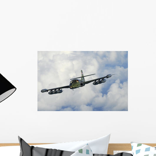 Uruguayan Air Force A-37 In-Flight Wall Decal