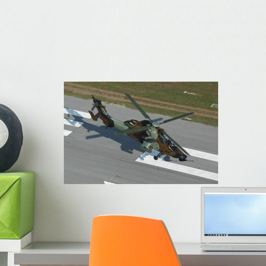 Eurocopter Tigre Attack Helicopter Top Wall Decal