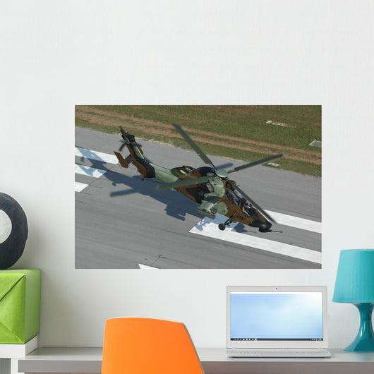 Eurocopter Tigre Attack Helicopter Top Wall Decal