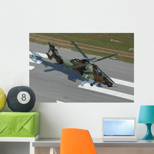 Eurocopter Tigre Attack Helicopter Top Wall Decal