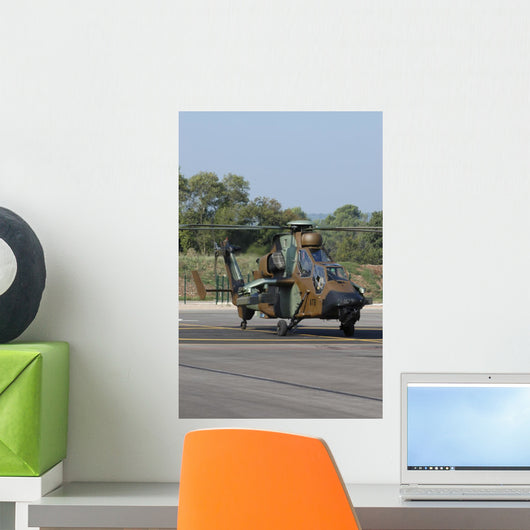 Eurocopter Tigre Attack Helicopter Vertical Wall Decal