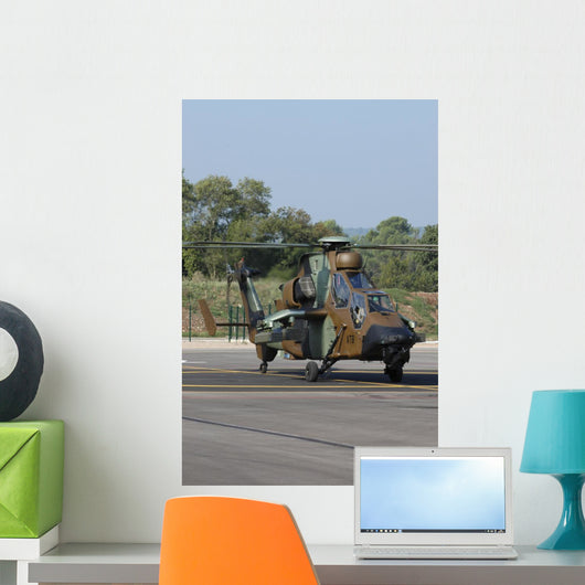 Eurocopter Tigre Attack Helicopter Vertical Wall Decal