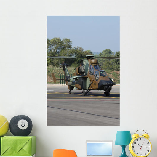 Eurocopter Tigre Attack Helicopter Vertical Wall Decal