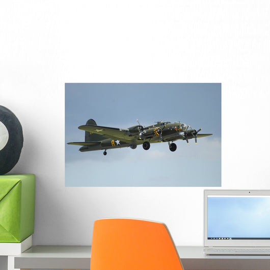 B-17 Flying Fortress United Wall Decal