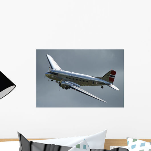 C-47 Dakota Norwegian Colors Wall Decal