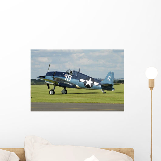 Grumman F6f Hellcat World Wall Decal