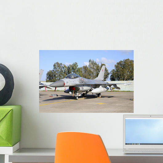 F-16a Mlu Royal Danish Wall Decal