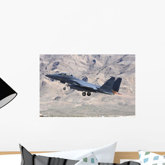 Us Air Force F-15e Left Side Wall Decal