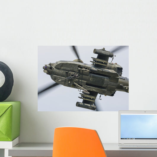 Us Army Ah-64d Apache Wall Decal
