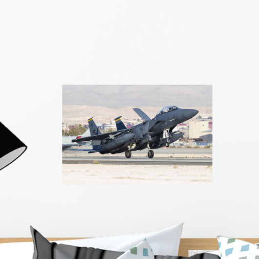 F-15e Strike Eagle Us Wall Decal