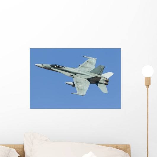 Cf-188 Hornet Royal Canadian Green Wall Decal
