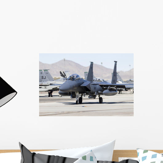 Us Air Force F-15e Front Wall Decal