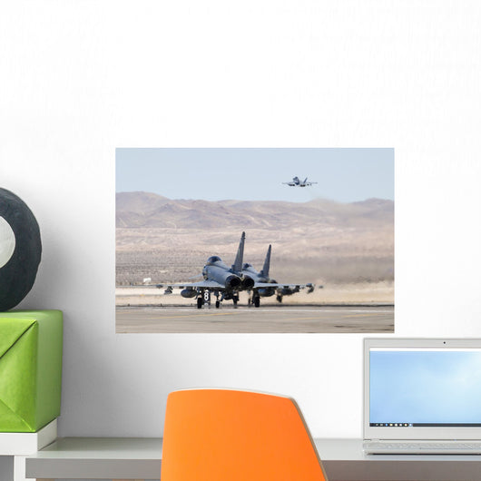 Two Royal Air Force Perspective Wall Decal