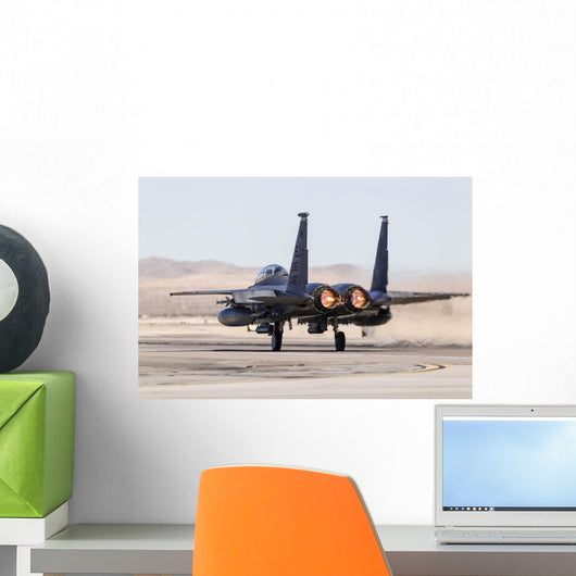 Us Air Force F-15e Back Wall Decal