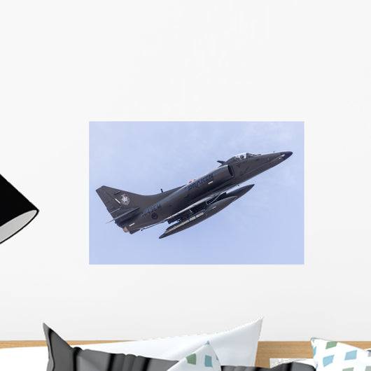 A-4k Skyhawk Support Us Wall Decal