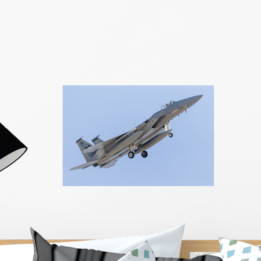 Us Air Force F-15c Rising Right Wall Decal