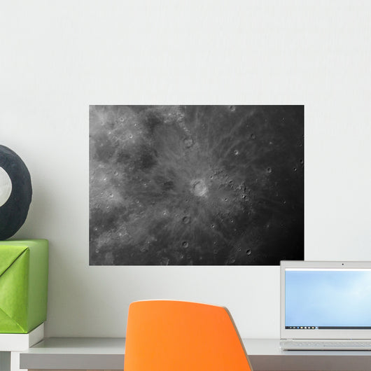 Close-up Copernicus Impact Crater Wall Decal
