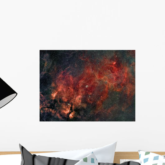 Widefield He Crescent Nebula Wall Decal