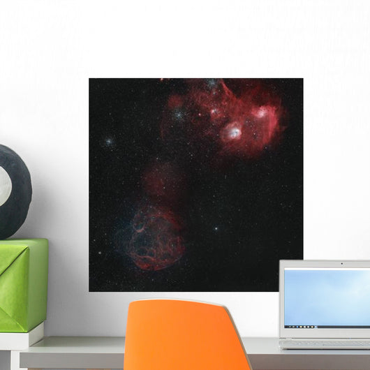 Widefield Simeis 147 Flaming Wall Decal