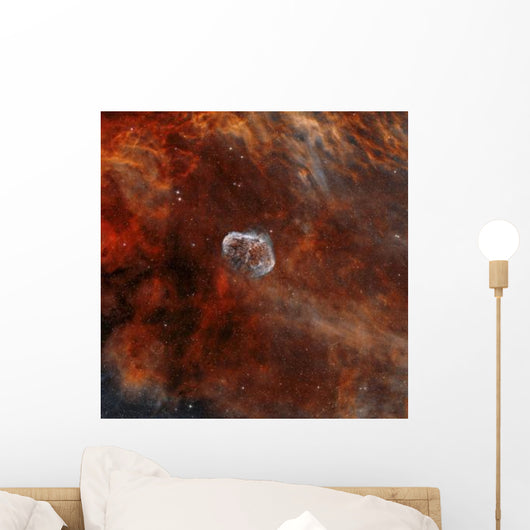 Crescent Nebula with Soap-bubble Wall Decal