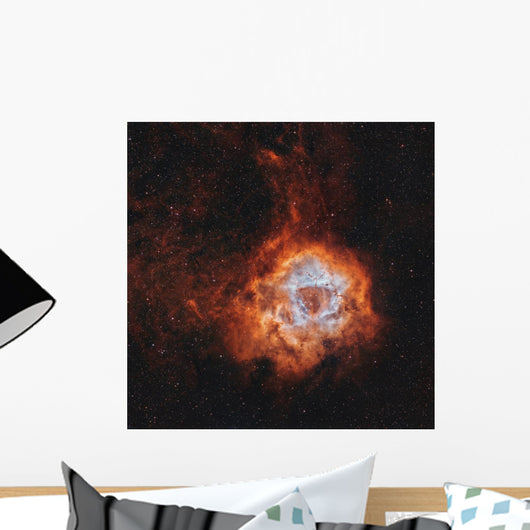 Rosette Nebula with Open Wall Decal