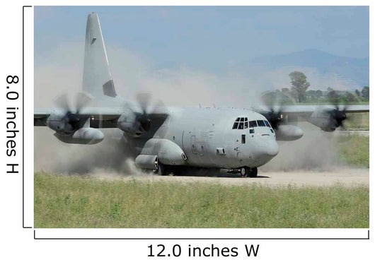 C-130 Hercules Italian Air Wall Decal Design 2