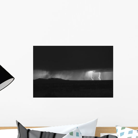 Lightning Storm over Northern Wall Decal Design 1