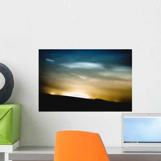 Star Trails Wall Decal