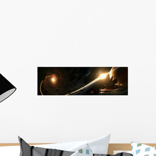 Vision Black Hole Destroying Wall Decal