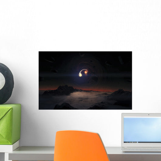 Black Hole Is Slowly Wall Decal