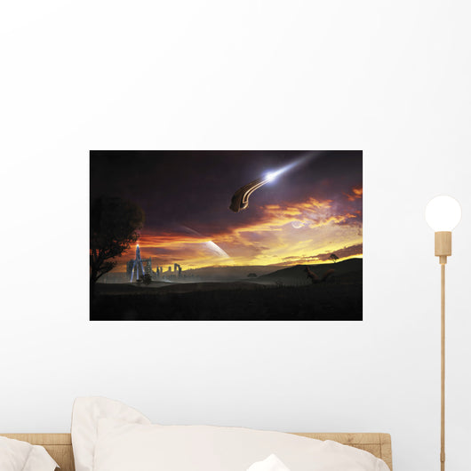 Shuttle Process Landing Is Wall Decal