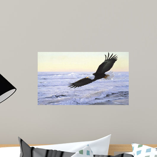 Ocean Dawn Eagle Wall Mural