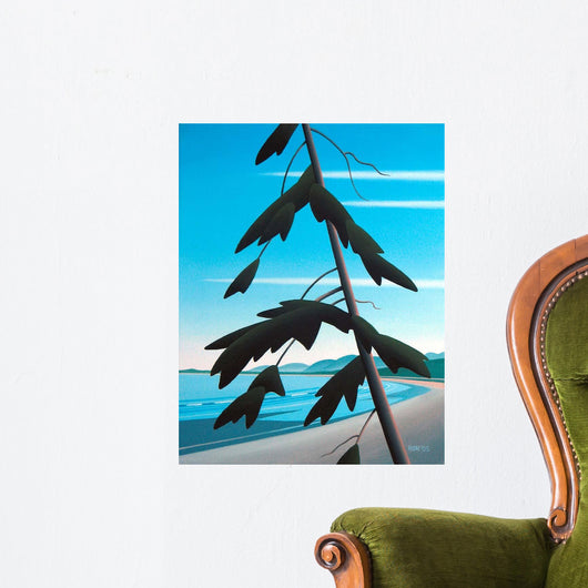 Leaning Fir Wall Decal