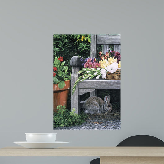 Garden Visitor Wall Decal