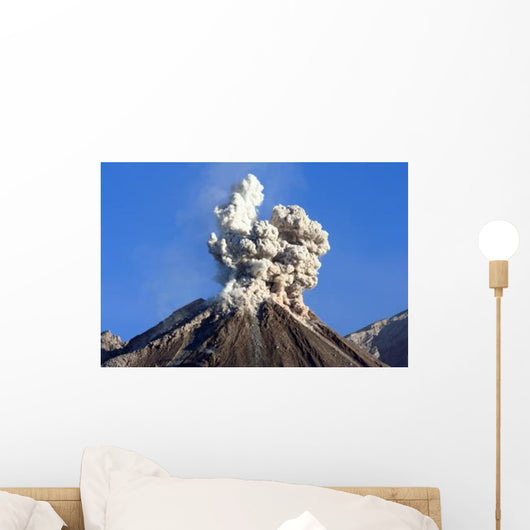 Eruption Ash Cloud from Wall Decal Design 4
