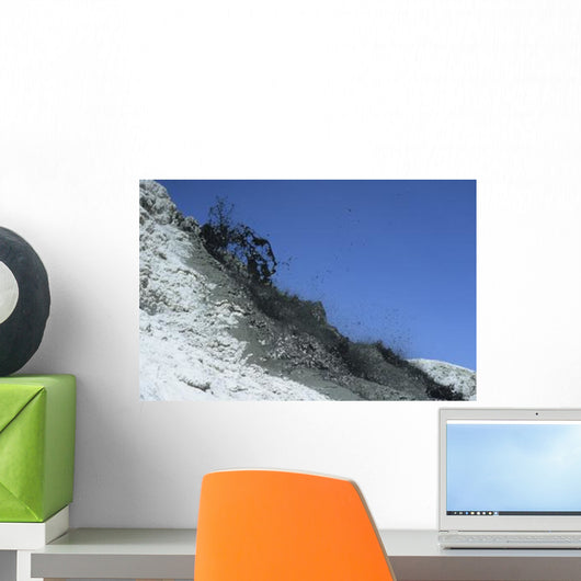 Natrocarbonatite Lava Flow from Wall Decal