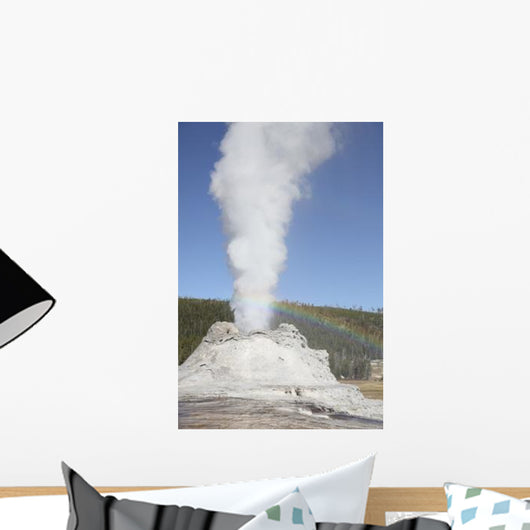 Castle Geyser Eruption Upper Wall Decal Design 2