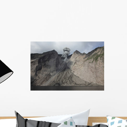 Active Crater and Debris Wall Decal Design 2