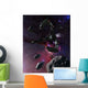 Space Scene Inspired Novels Wall Decal