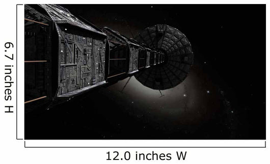 Starship Inspired Novels Stephen Wall Decal Design 3