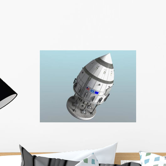 Orion-drive Spacecraft Standard Configuration Wall Decal