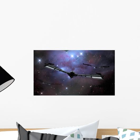 Xeelee Nightfighters Inspired Novels Wall Decal Design 1