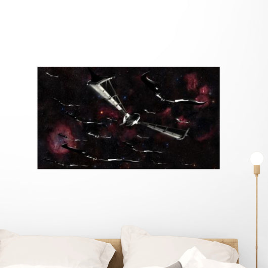 Xeelee Nightfighters Inspired Novels Wall Decal