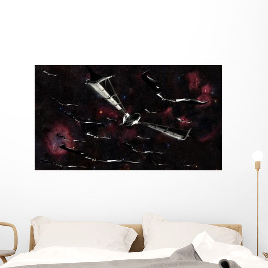Xeelee Nightfighters Inspired Novels Wall Decal