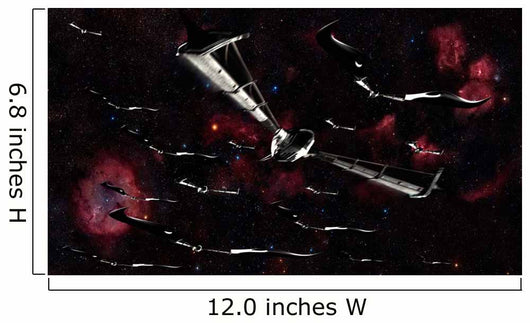 Xeelee Nightfighters Inspired Novels Wall Decal