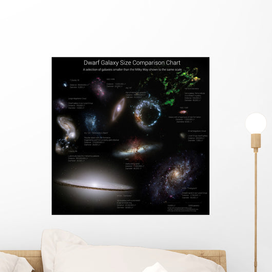 Selection Galaxies Wall Decal Design 2