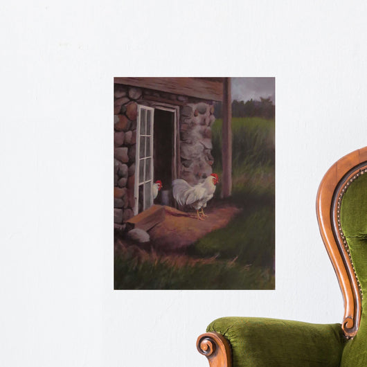 Top Rooster Wall Decal