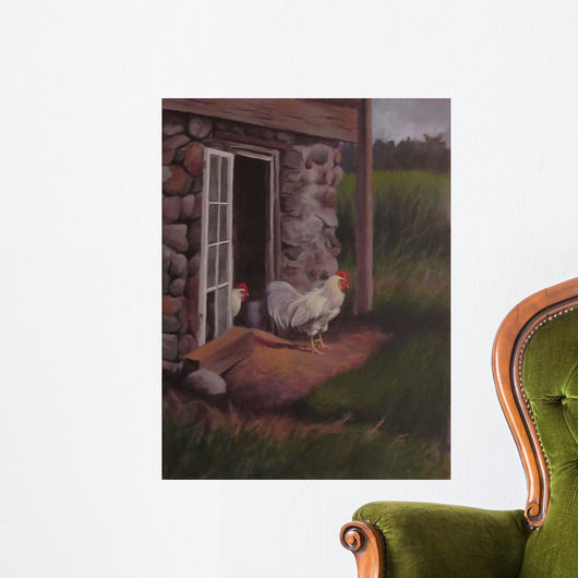 Top Rooster Wall Decal